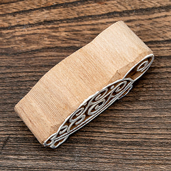 ウッドブロックスタンプ【カメ】約8.5×4cm - サブ4