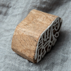 ウッドブロックスタンプ【象】4cm×3cm - サブ3