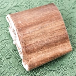 インド伝統の手彫りウッドブロックスタンプ2.5×3cm - サブ3