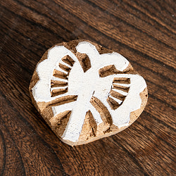 ウッドブロックスタンプ 蝶 3.5cm x 4cm - サブ2