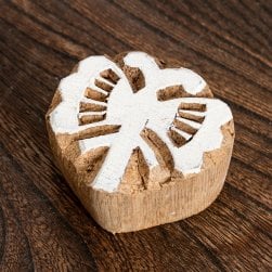 ウッドブロックスタンプ 蝶 3.5cm x 4cm