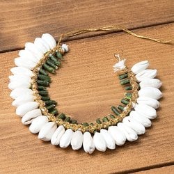 南インドの髪飾り - ジャスミンのつぼみ(ID-MNTK-248)