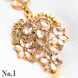 アンティークピンクビジューのゴージャスティッカ  - サブ3