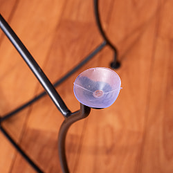 〔天板別売り〕折り畳める　アイアントレイスタンド　鉄製　テーブルの脚〔ラージ〕 - サブ5