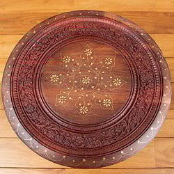 シーシャムウッドのサイドテーブル　【直径：45cm】 - サブ4