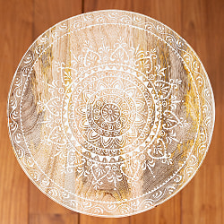 【高さ38cm】家具の街ジョードブルからやってきた　ボヘミアンテーブル　Sサイズ - サブ3