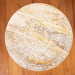 【高さ48cm】家具の街ジョードブルからやってきた　ボヘミアンテーブル　Mサイズ - サブ3