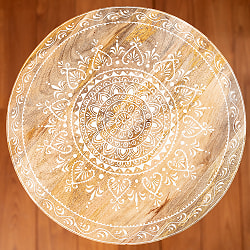 【高さ58cm】家具の街ジョードブルからやってきた　ボヘミアンテーブル　Lサイズ - サブ3