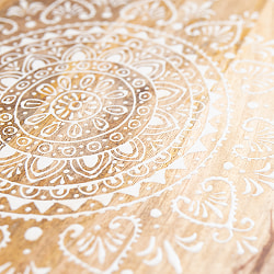 【高さ58cm】家具の街ジョードブルからやってきた　ボヘミアンテーブル　Lサイズ - サブ5