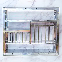 インディアンキッチンラック 食器棚 【大】 高さ：79.5cm程度 横幅：90.5cm程度 - サブ2