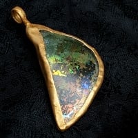 [一点もの]ローマングラスのペンダントの商品写真