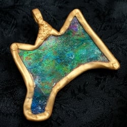 [一点もの]ローマングラスのペンダント - サブ2