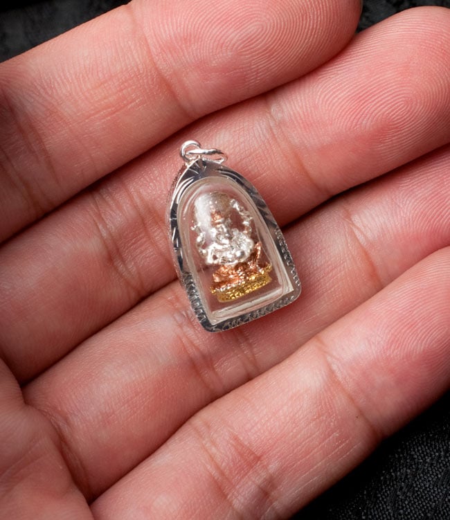 20mm]タイのペンダント型お守り プラクルアン[ガネーシャ] の