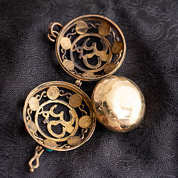 【全2色】オームと天然石のガムランボール -直径約3cm - サブ2