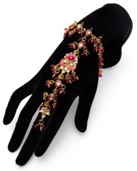 【ちょっと訳あり】ゴールドパンジャ［一本指］　-　ピンクの商品写真