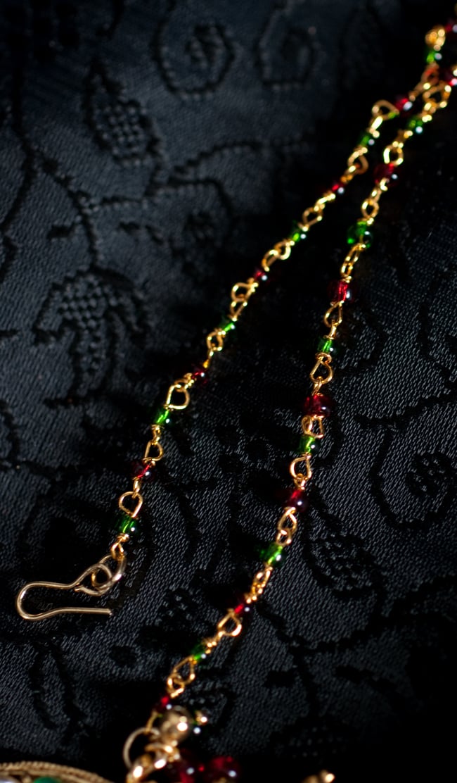 〔ナティー〕ノーズリング インドのノンホール鼻ピアス 3 - チェーン部分の写真です