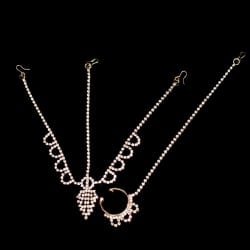 シンプルラインストーンのノーズリング＆ティッカセット - サブ2