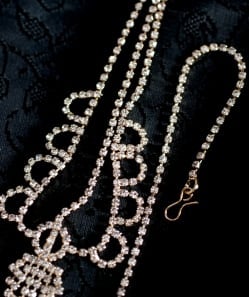 シンプルラインストーンのノーズリング＆ティッカセット - サブ3