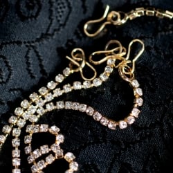 シンプルラインストーンのノーズリング＆ティッカセット - サブ5