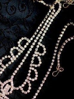 シンプルラインストーンのノーズリング＆ティッカセット - サブ3