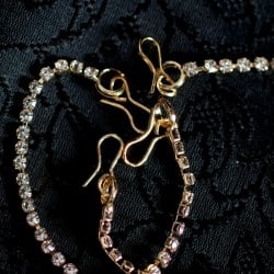 シンプルラインストーンのノーズリング＆ティッカセット - サブ5