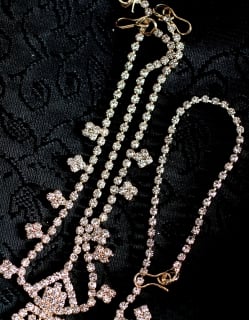 シンプルラインストーンのノーズリング＆ティッカセット - サブ3