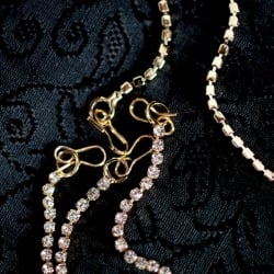 シンプルラインストーンのノーズリング＆ティッカセット - サブ5