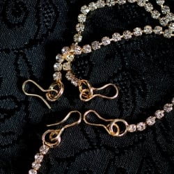 シンプルラインストーンのノーズリング＆ティッカセット - サブ5