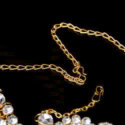 インドアクセサリー3点セット〔ネックレス、ピアス、ティッカ〕　パーティーや結婚式などへ - サブ3