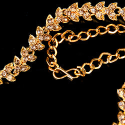 インドアクセサリー3点セット〔ネックレス、ピアス、ティッカ〕　パーティーや結婚式などへ - サブ3