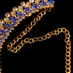 インドアクセサリー3点セット〔ネックレス、ピアス、ティッカ〕　パーティーや結婚式などへ - サブ3