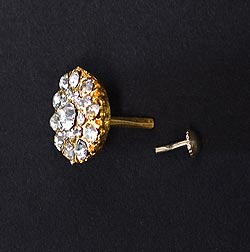 インドの鼻ピアス（特大） - サブ5