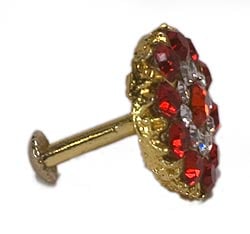 インドの鼻ピアス（特大） - サブ4