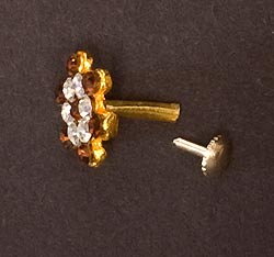 インドの鼻ピアス（大） - サブ3