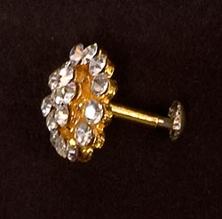 インドの鼻ピアス（大） - サブ4