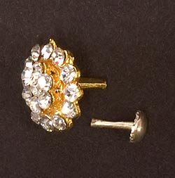 インドの鼻ピアス（大） - サブ5