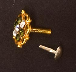 インドの鼻ピアス（大） - サブ5