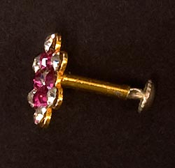 インドの鼻ピアス（大） - サブ4