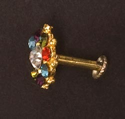 インドの鼻ピアス（大） - サブ4