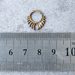 インドの伝統的アクセサリ ノーズリング - サブ4