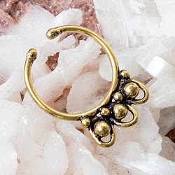 【自由に選べる3個セット】インドの伝統的アクセサリ ノーズリング - サブ2