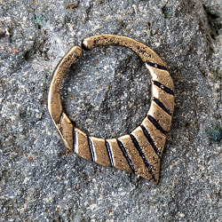 【自由に選べる3個セット】インドの伝統的アクセサリ ノーズリング - サブ3