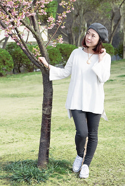 リラックスソフトレギンスパンツ 柔らかな質感が気持ちいい - サブ3