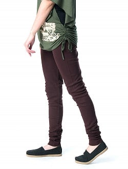 リラックスソフトレギンスパンツ 柔らかな質感が気持ちいい - サブ5