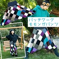 パッチワーク モモンガパンツ の商品写真