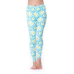 【お得!選べる3枚セット】フルグラフィック美脚ヨガレギンス　マンダラ柄やナチュラル系など - サブ4