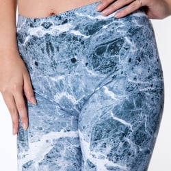 フルグラフィック美脚ヨガレギンス ナチュラル＆フラワー系 - グラウンジ - サブ5