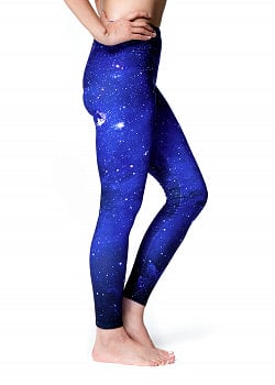 フルグラフィック マンダラ美脚ヨガレギンス - スペース - サブ3