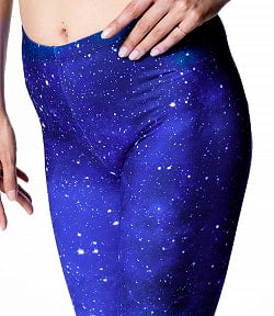 フルグラフィック マンダラ美脚ヨガレギンス - スペース - サブ5