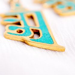 吉祥文様のメタルチベタンピアス ネワリオーン - サブ4